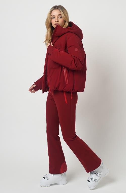 Jorde Poppy Ski Jacket In Ruby