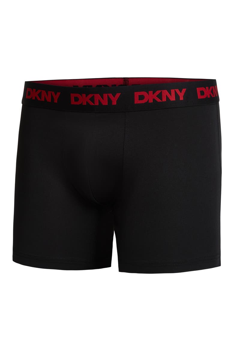 3-Pack Soft Touch Boxer Briefs, Alternate, color, BLACK/ RED/ CHARCOAL