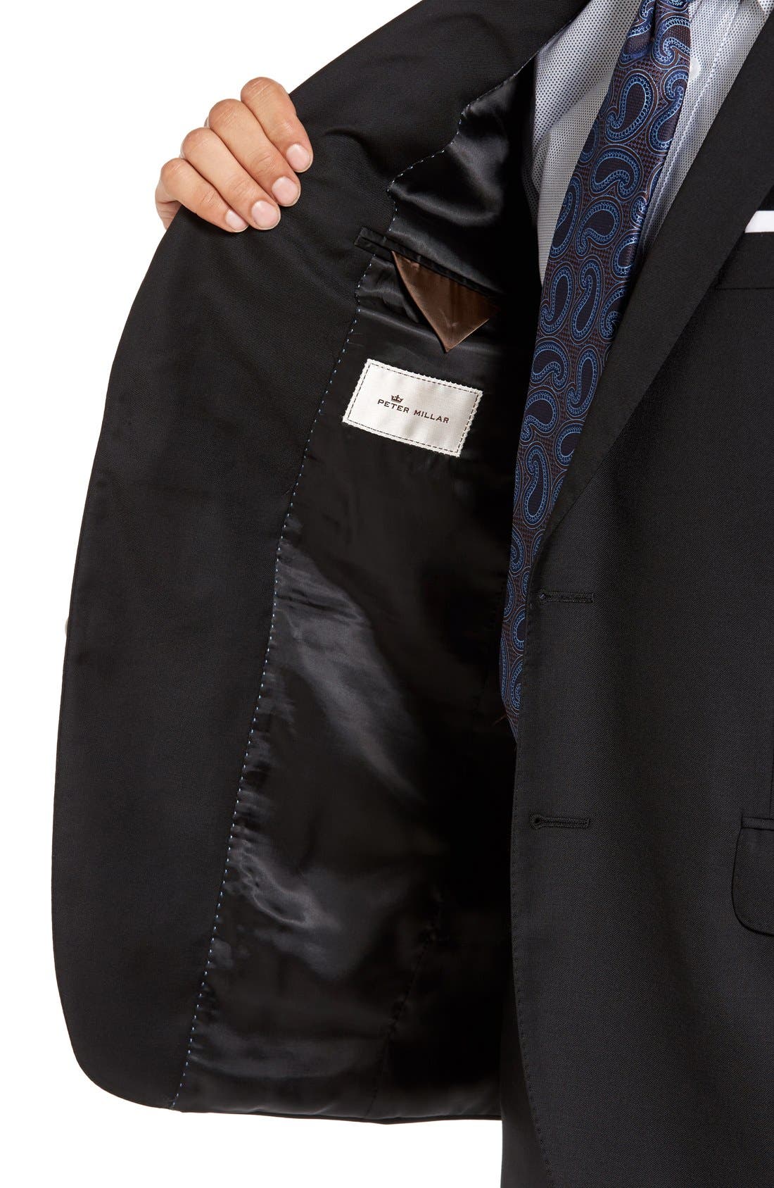 Мужские Peter Millar Flynn Classic Fit Solid Wool Suit — фото 4