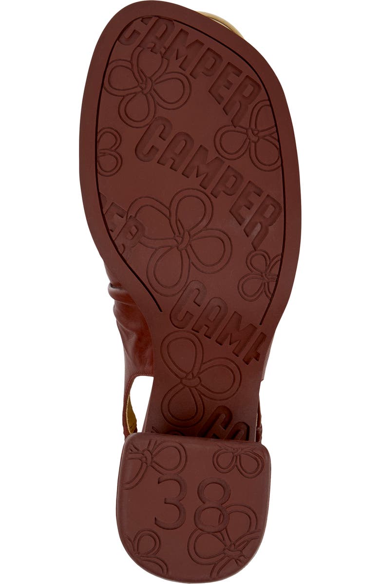 Camper Kora Slingback Pump, Alternate, color, Burgundy