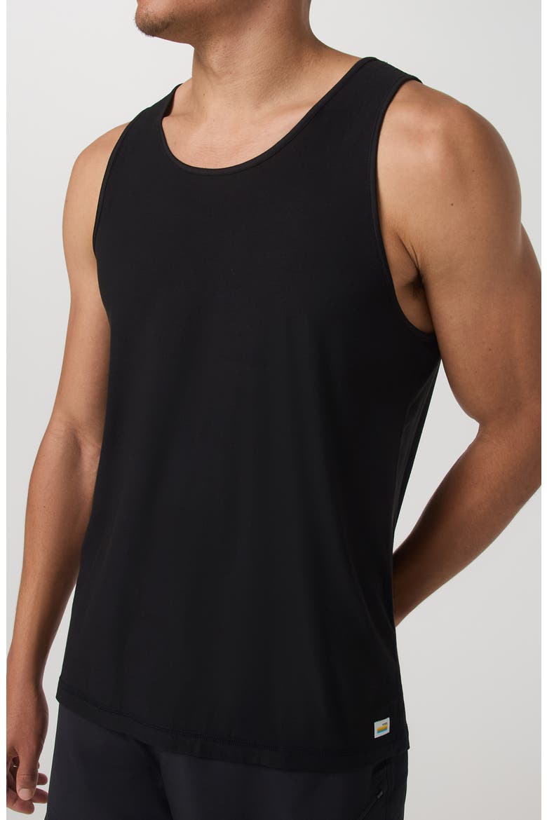 Strato Tech Tank, Alternate, color, BLACK