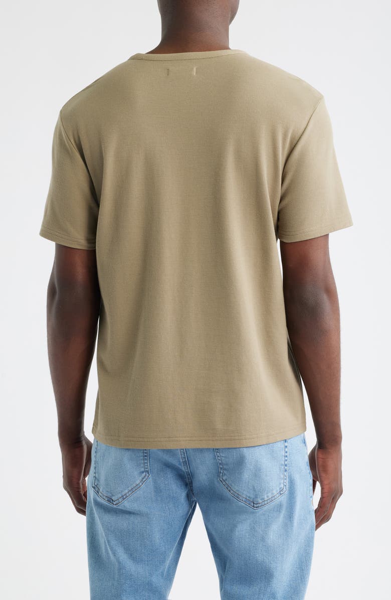 Nordstrom Short Sleeve Piqué T-Shirt, Alternate, color, Olive Mermaid