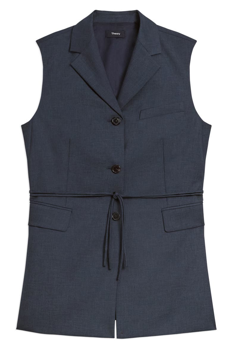 3-Button Slash Vest, Alternate, color, NOCTURNE NAVY - XLV