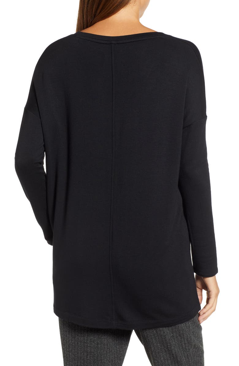 Lou & Grey Signaturesoft V-Neck Tunic Top, Alternate, color,