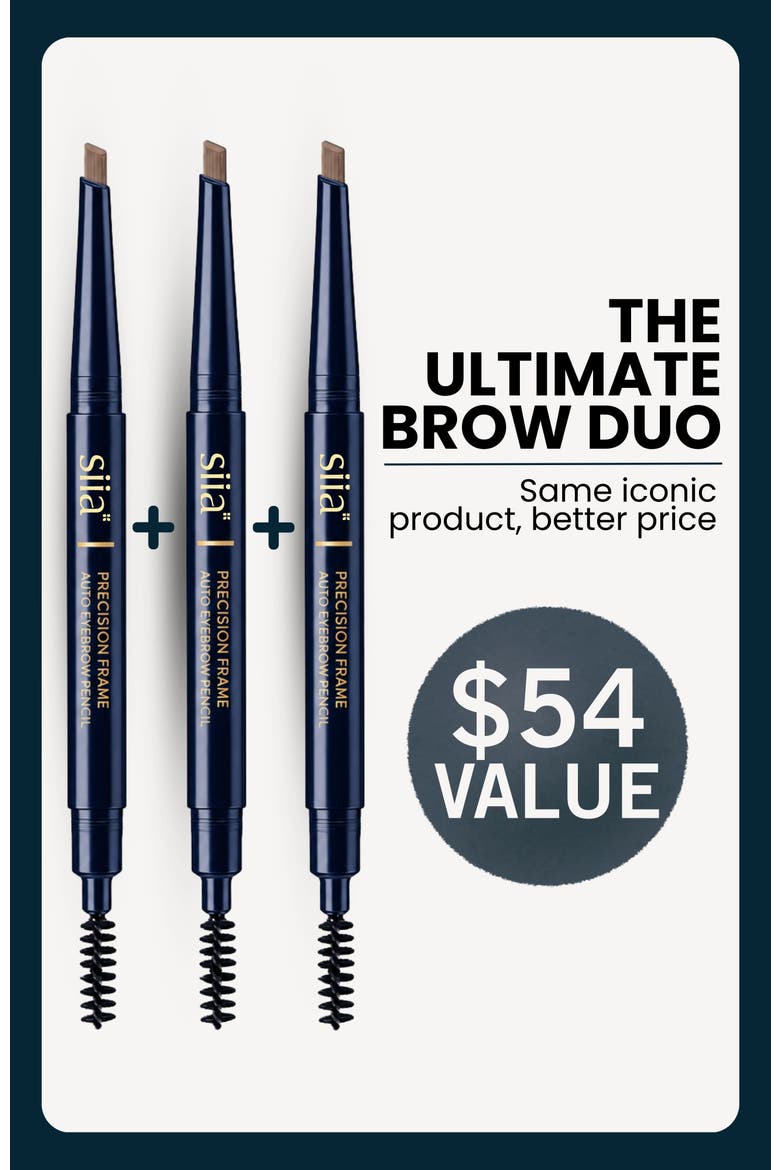 3-Pc. Precision Frame Auto Eyebrow Pencil, Alternate, color, 01 LIGHT BROWN