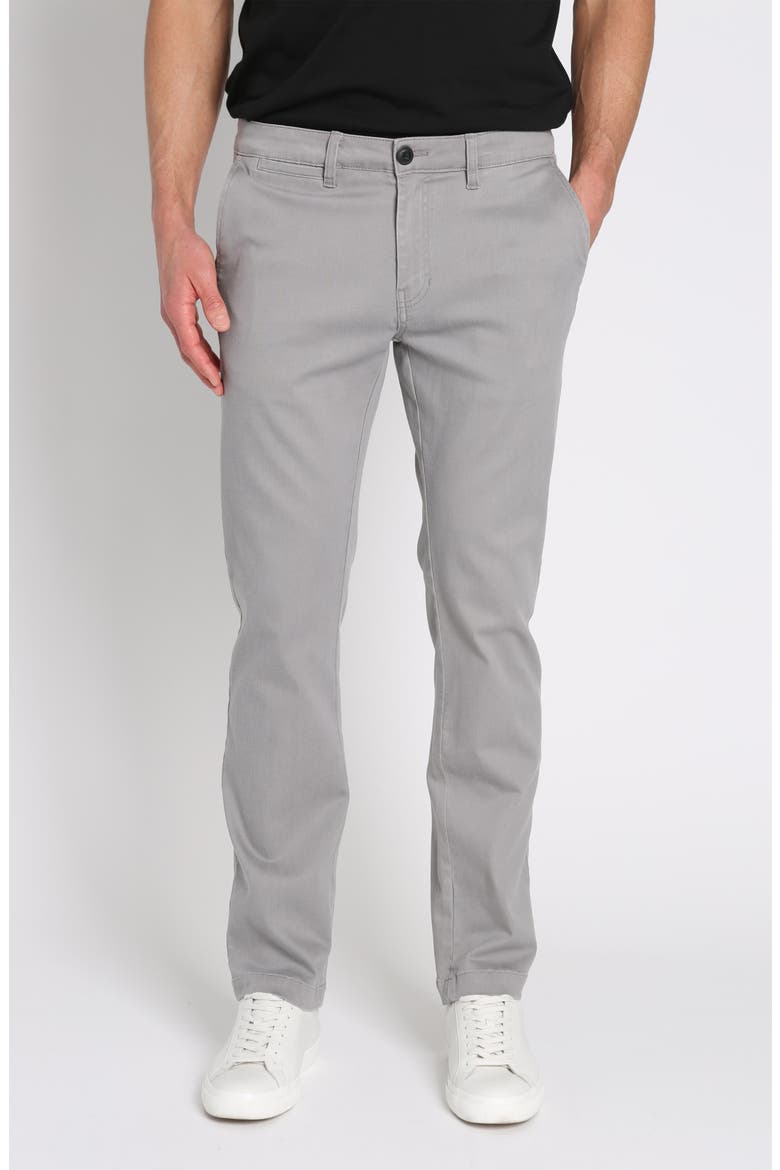 East Hampton Stretch Twill Chinos, Main, color, GREY
