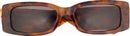 Balenciaga 56mm Rectangular Sunglasses