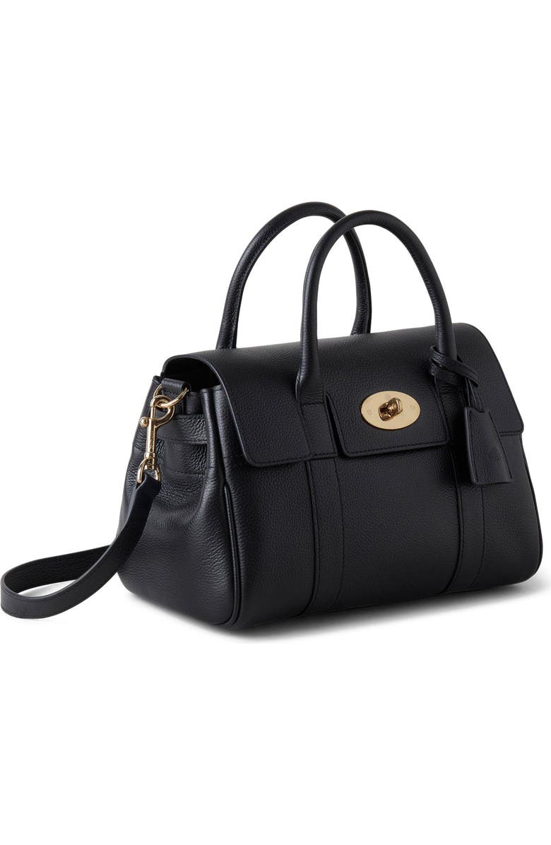 Mulberry Small Bayswater Satchel, Alternate, color, Black