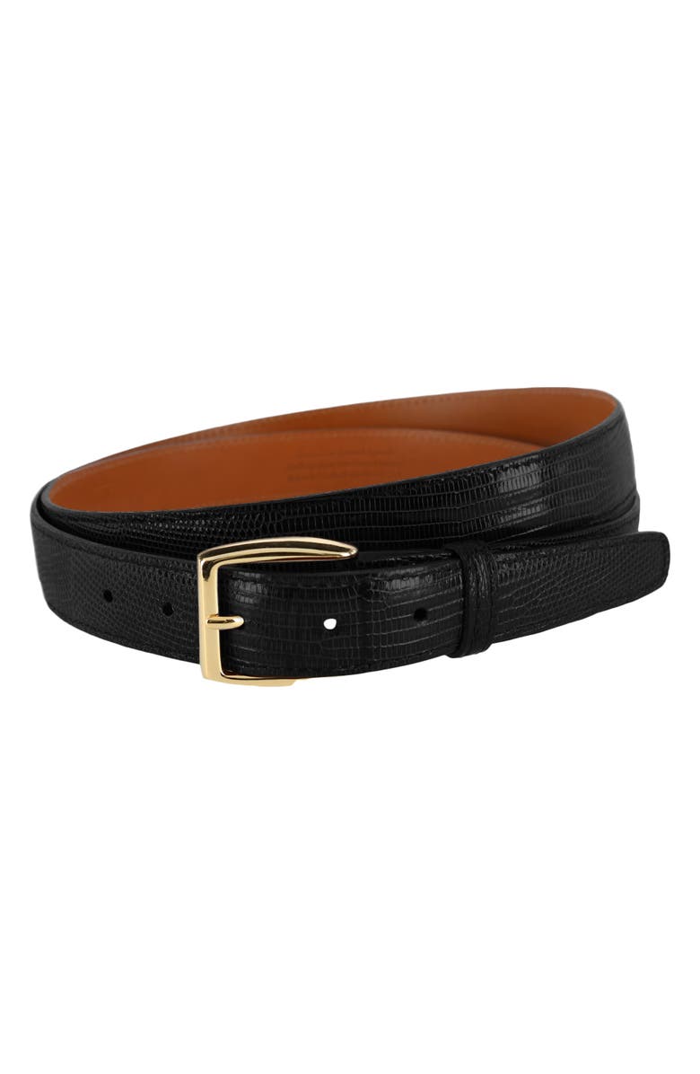 Trafalgar Windsor 30mm Genuine Lizard Belt, Alternate, color, 