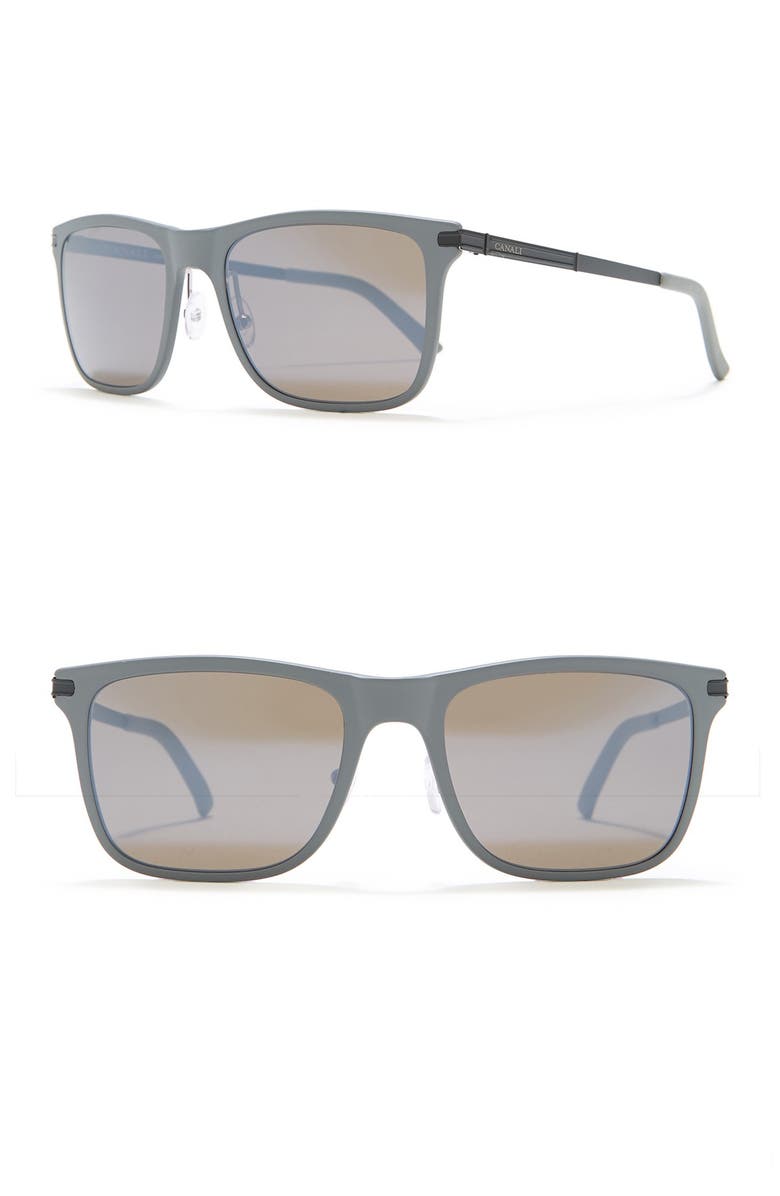 Canali 54mm Square Sunglasses, Alternate, color,