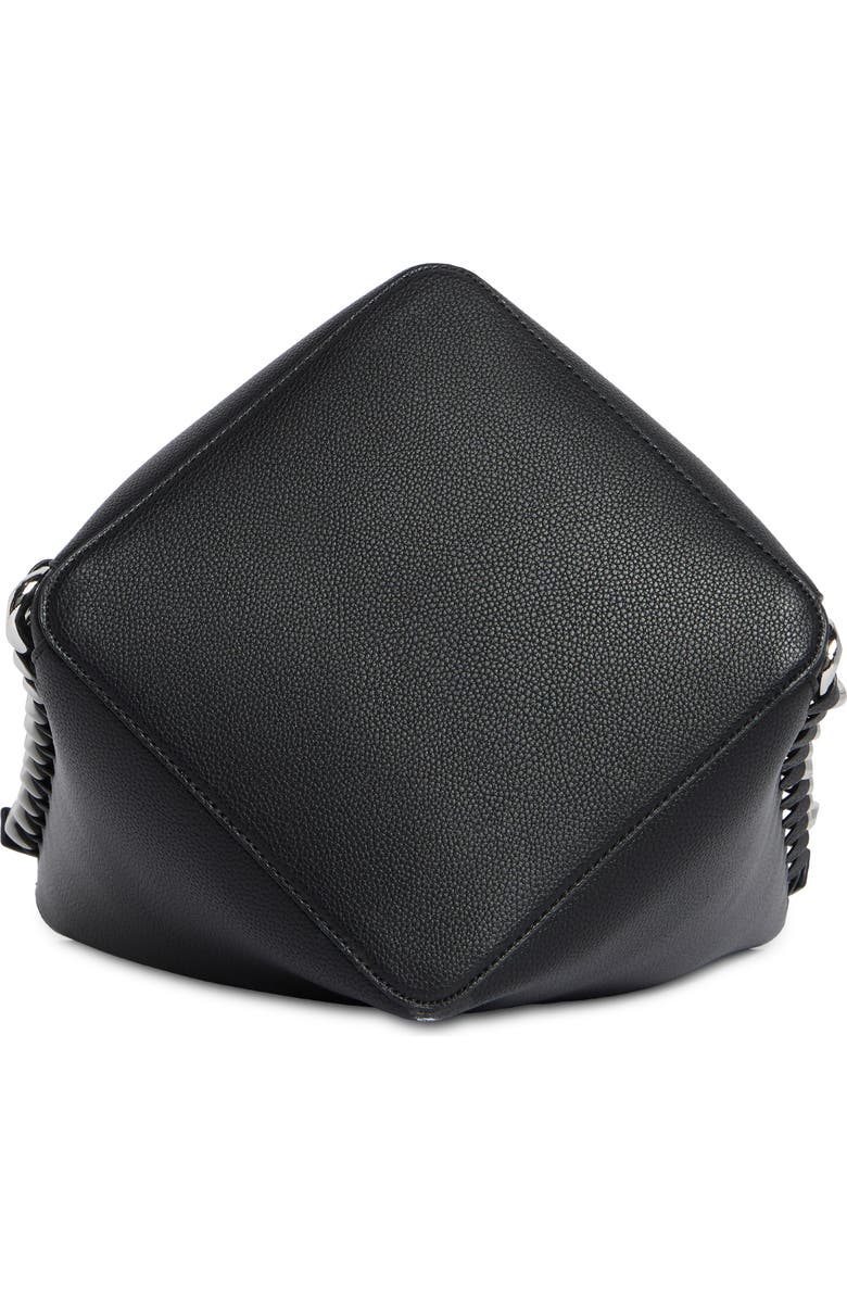 DKNY Riona Bucket Bag, Alternate, color, Black/ Silver