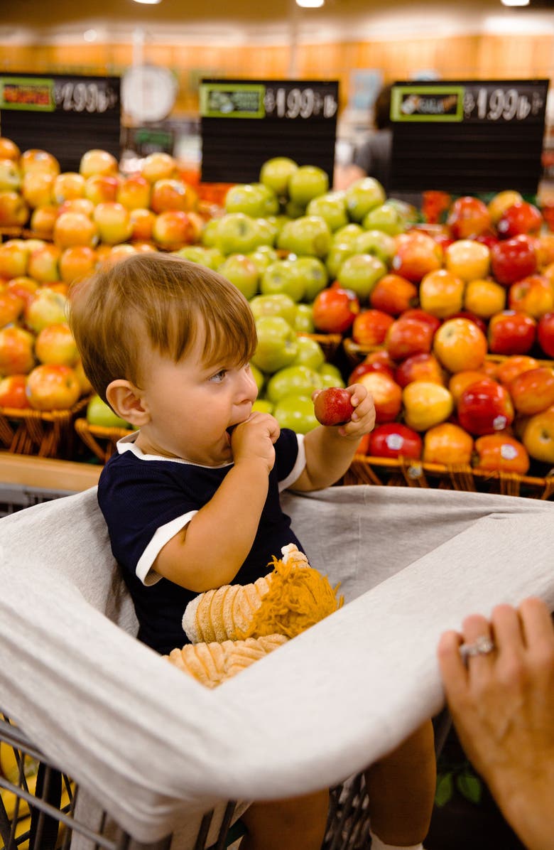 Snuggle Shield Luxe Protection Multiuse Infant Car Seat Cover, Alternate, color, Heather Grey