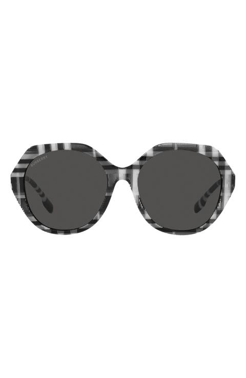55mm Round Sunglasses