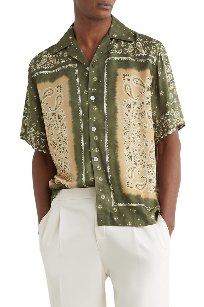Vicente Camp Shirt, Main, color, SAGE GREEN
