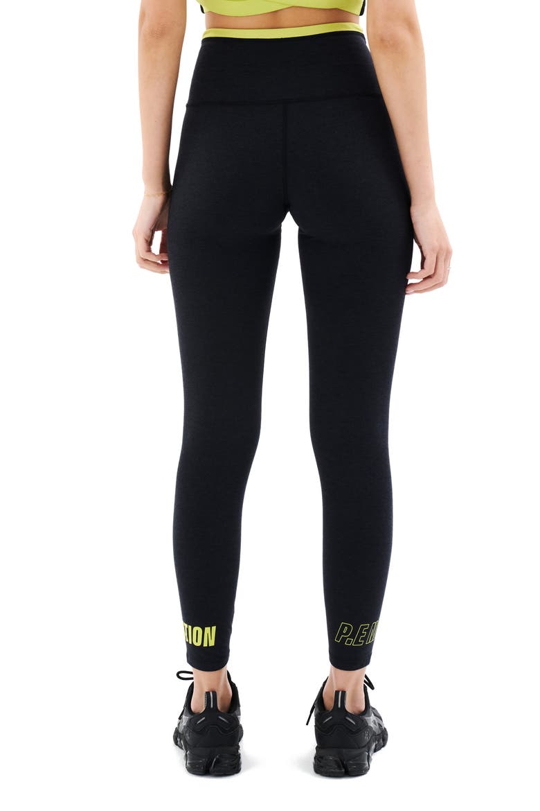 Orbital High Waist 7/8 Leggings, Alternate, color, CHARCOAL MARL