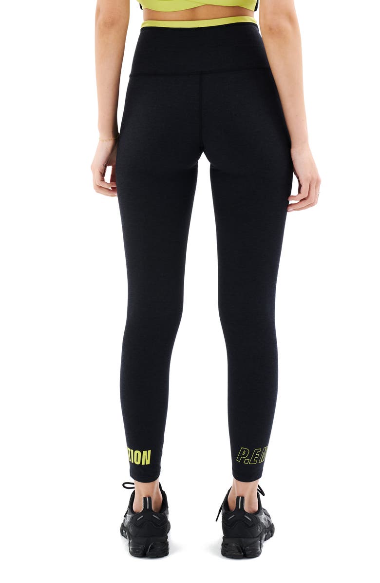 P.E Nation Orbital High Waist 7/8 Leggings, Alternate, color, 