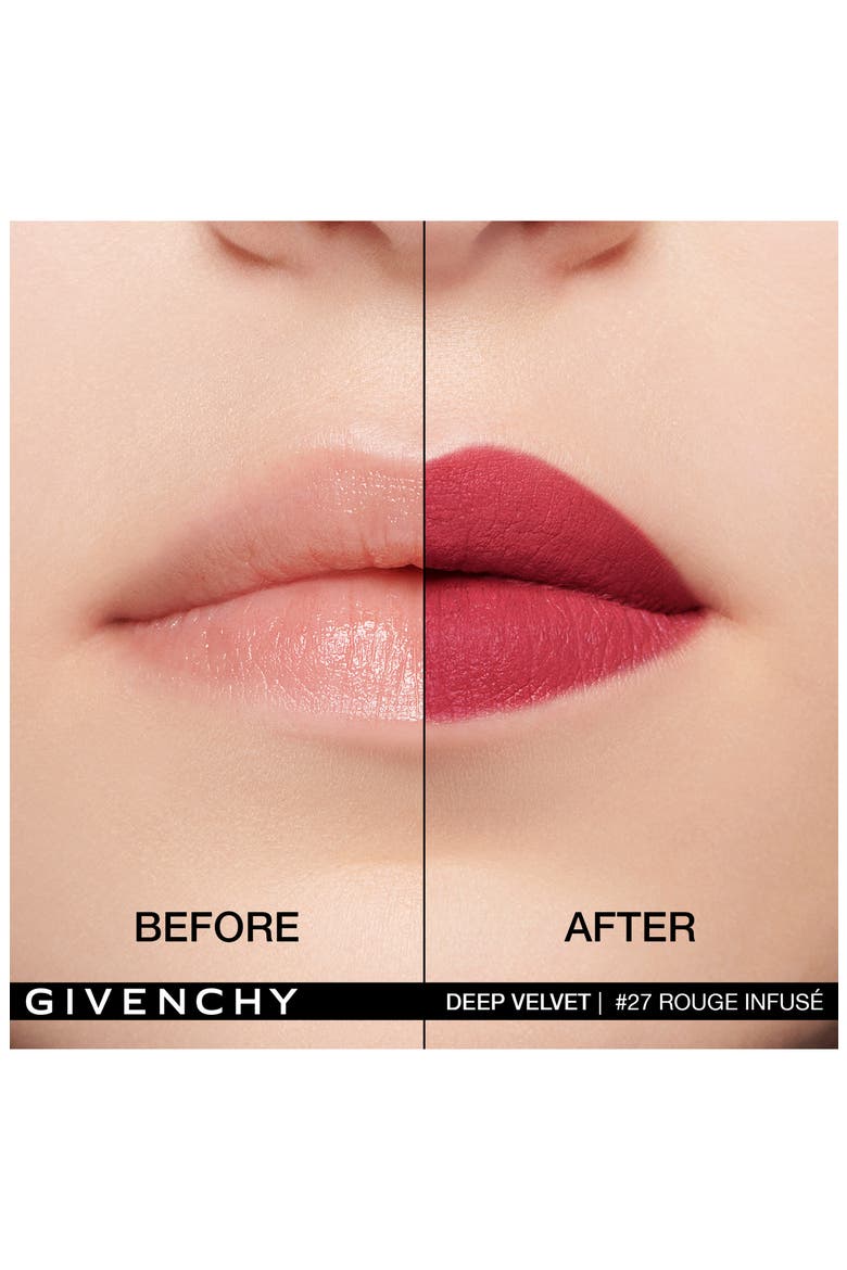 Le Rouge Deep Velvet Matte Lipstick, Alternate, color, 27 ROUGE INFUSE