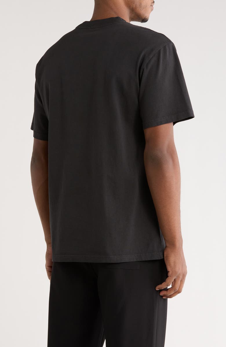 SANTO STUDIO Old English Logo Graphic T-Shirt, Alternate, color, Vintage Black