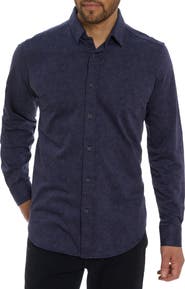 Robert Graham Kevin Jacquard Button-Up Shirt