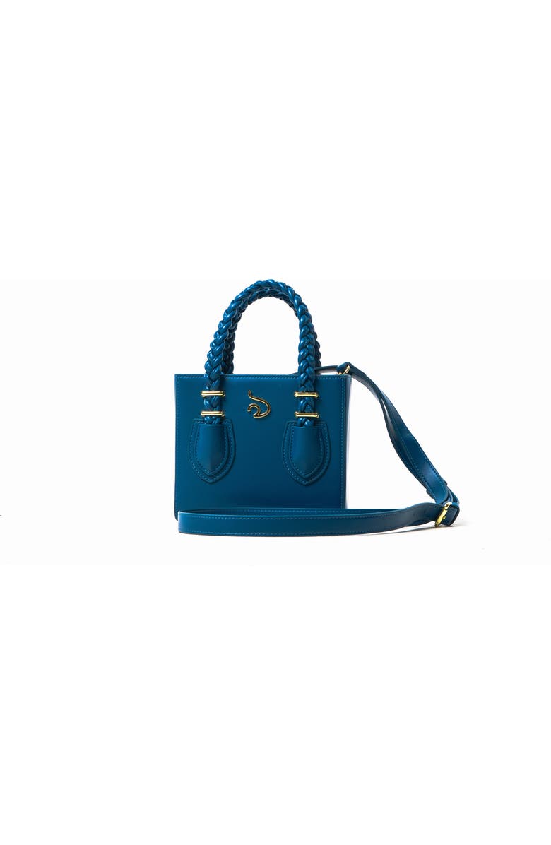 Mèsan Boxy Tote, Main, color, Blue