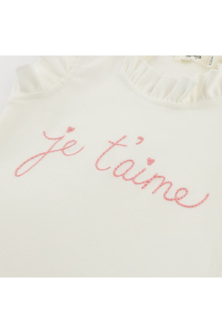 Je T'aime Rebekah Tank, Alternate, color, Oyster