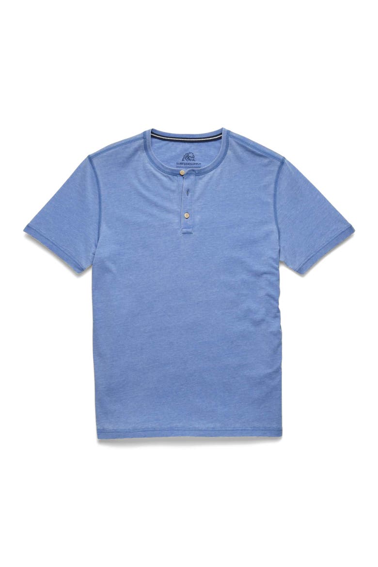Sean Burnout Henley, Main, color, Wedgewood Blue