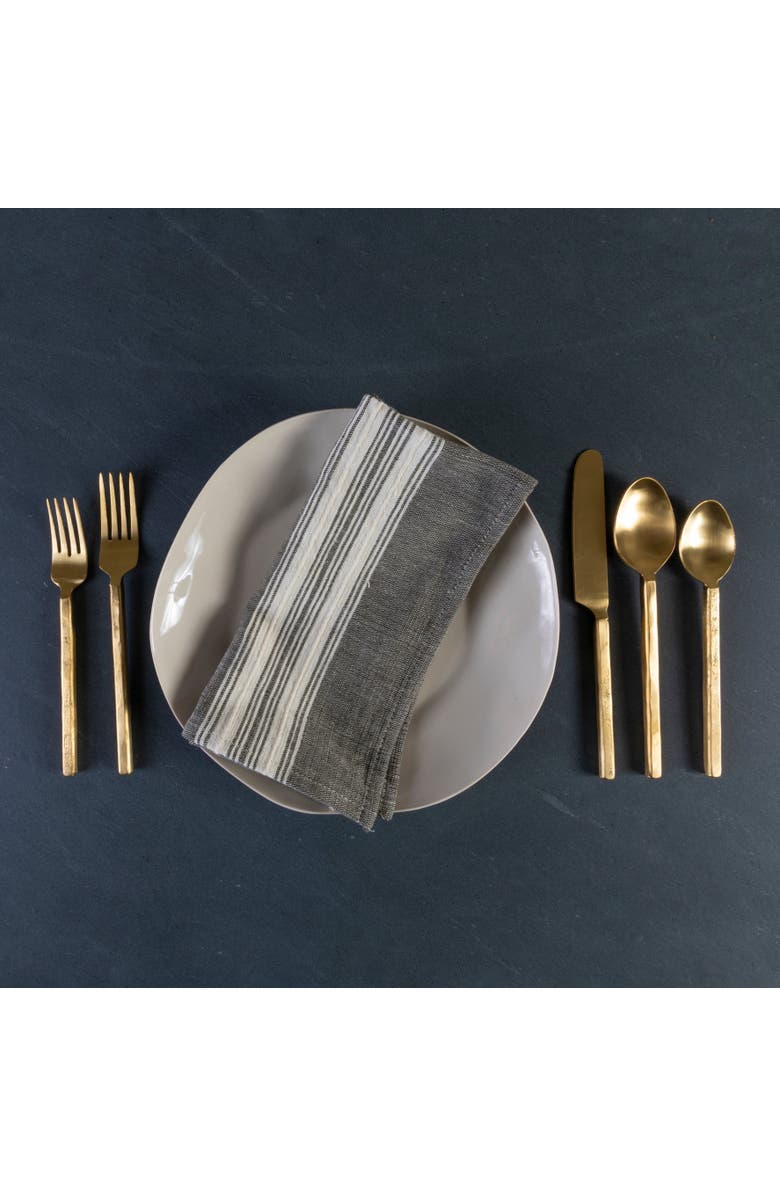 Be Home Azura Flatware Set, Alternate, color, Gold
