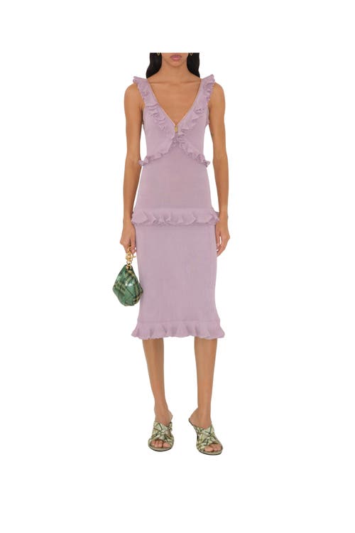 Burberry Check Mesh Cabana Maille Mules In Skylark
