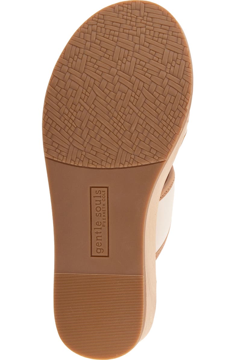 Gentle Souls Vadylin Platform Wedge Slide Sandal, Alternate, color, Stone Leather