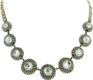 OLIVIA WELLES Gold Plated All Eyes On Me Necklace