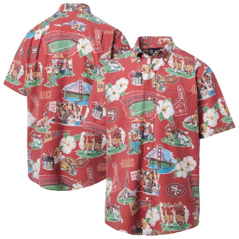 トップス REYN SPOONER 3/4 length t-shirt Reyn Spooner Men's Spooner Kloth Classic Fit Hawaiian Shirt