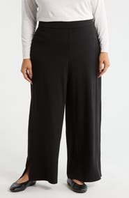 Eileen Fisher Wide Leg Ankle Pants