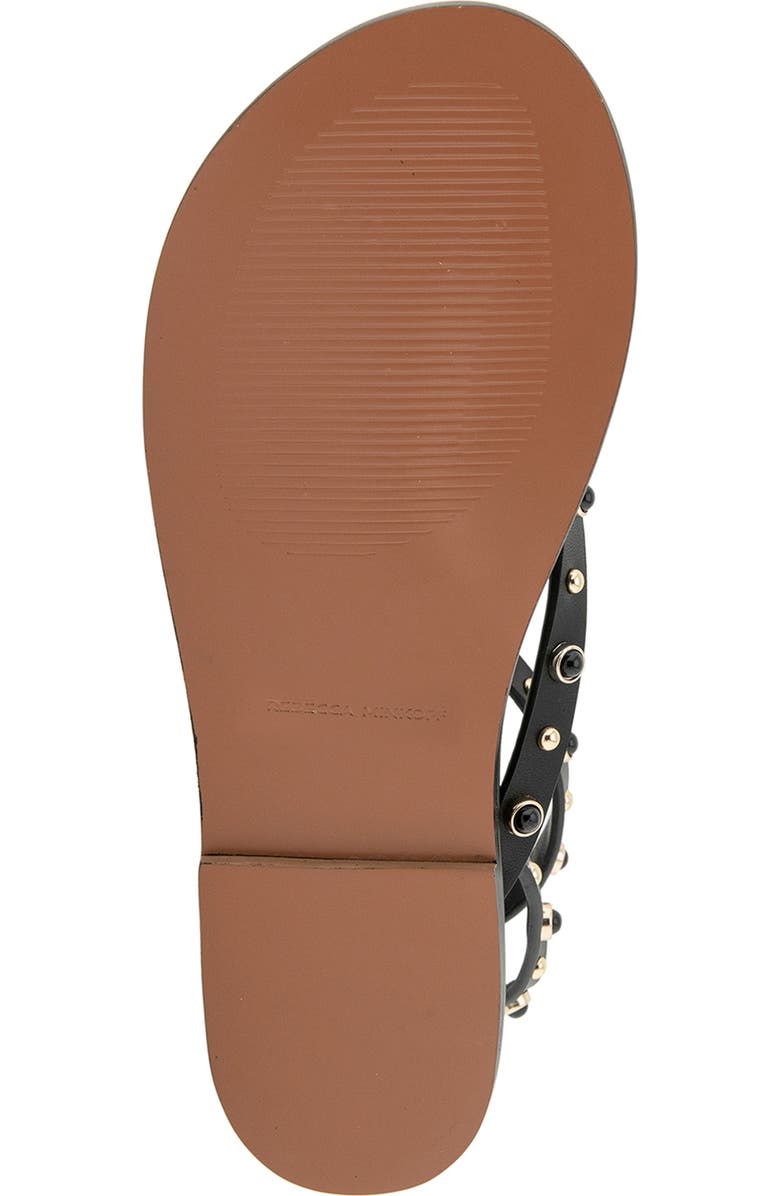 Rebecca Minkoff Jamie Ankle Strap Sandal, Alternate, color, Black