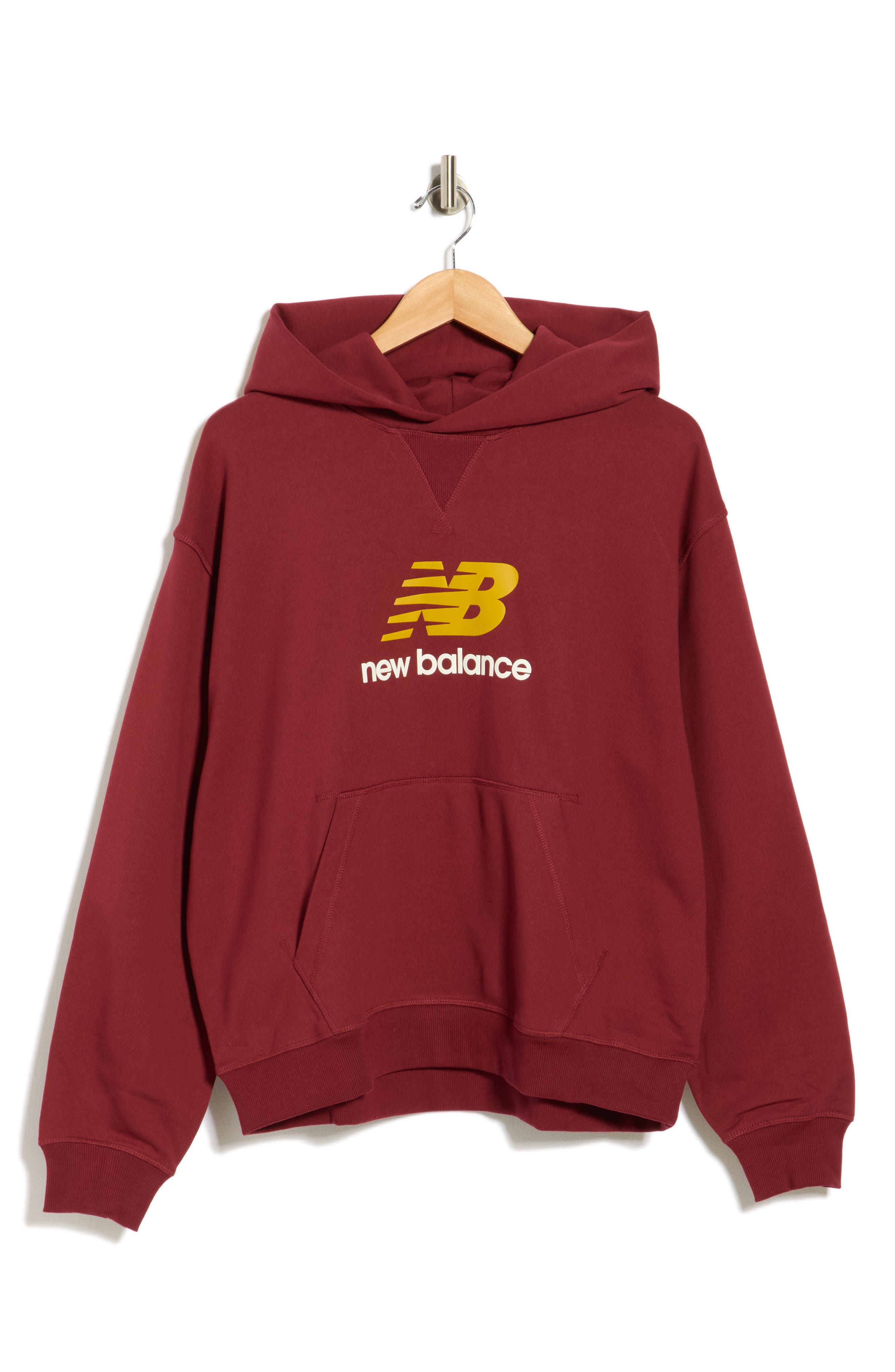 New Balance Athletics French Terry Logo Hoodie