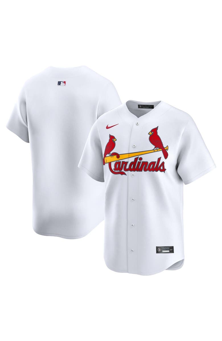 Nike Men's Nike White St. Louis Cardinals Home Limited Jersey, Main, color, 