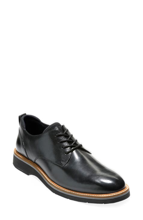 Comfortable black leather shoes online