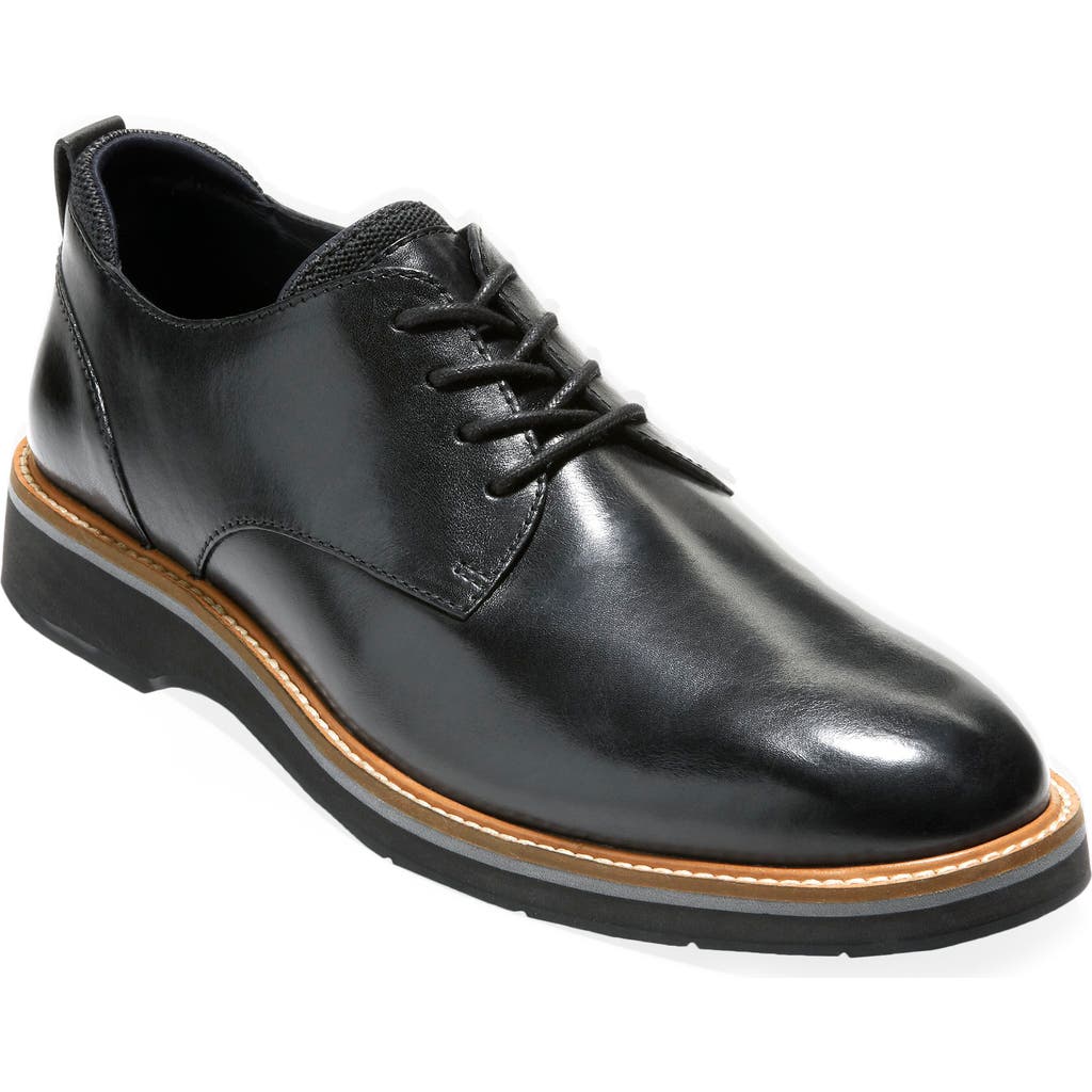 Cole Haan Osborn Plain Toe Derby In Black