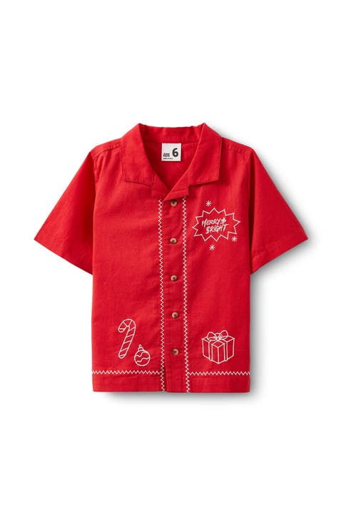 Kid's Cabana Short Sleeve Shirt