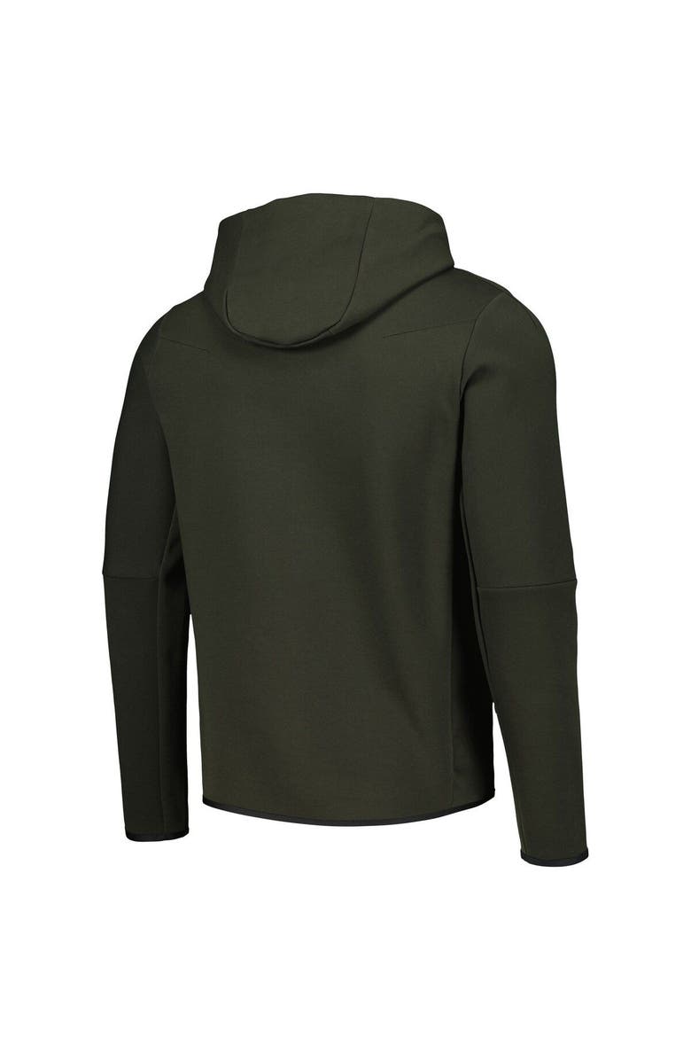 Nike Men's Nike Olive Barcelona Tech Fleece Full-Zip Hoodie Jacket, Alternate, color, 