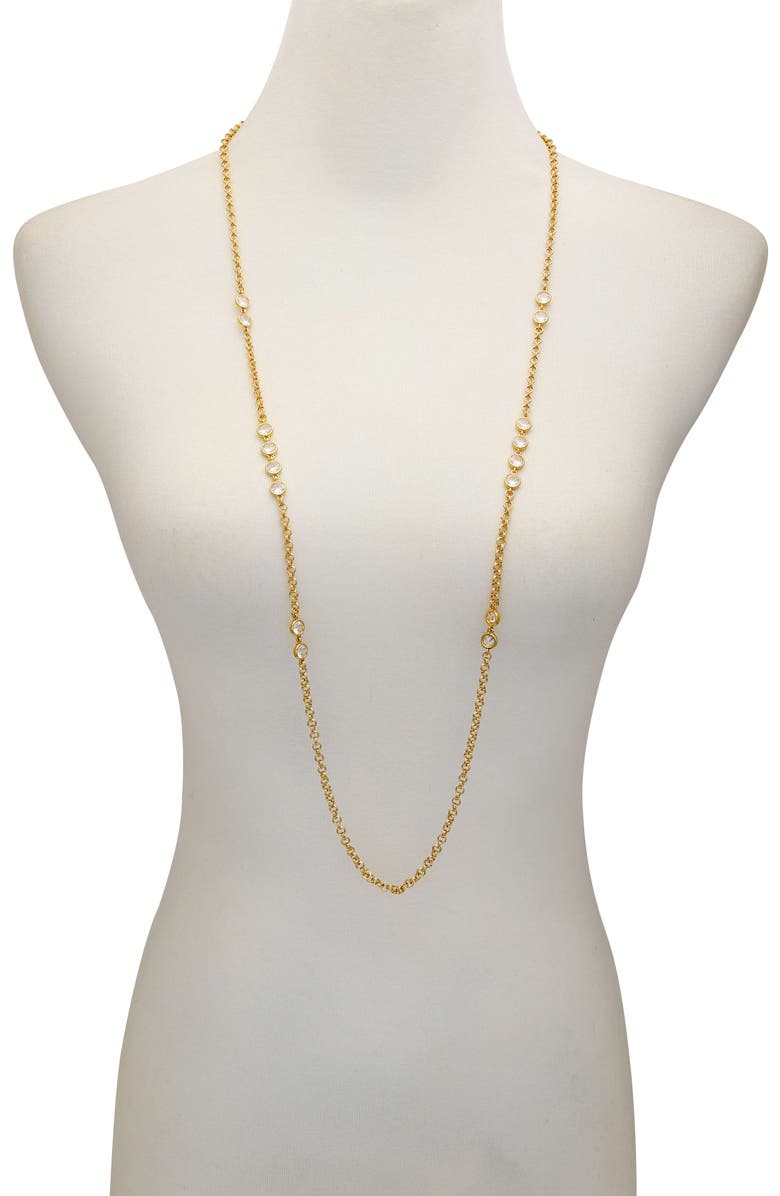 Vince Camuto Long Station Necklace, Alternate, color, 