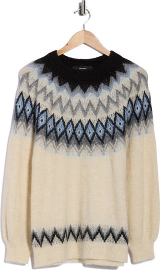 Visti Fair Isle Pullover Sweater