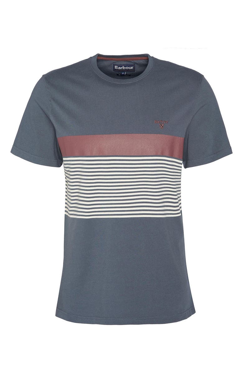 Barbour Braeside Stripe T-Shirt, Alternate, color, 