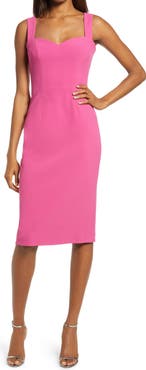 Dress the Population Nicole Sweetheart Neck Cocktail Dress