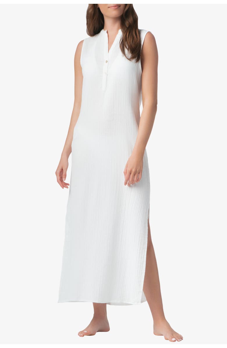 HELEN JON Island Midi Tunic, Main, color, White