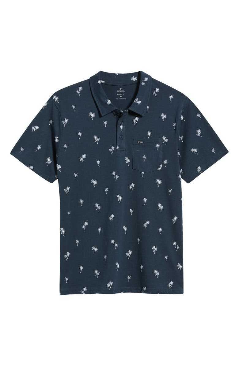 Rip Curl Fun Times Cotton Polo, Alternate, color, Navy