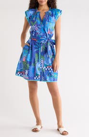SUGARLIPS Punta Alta Olera Shift Dress