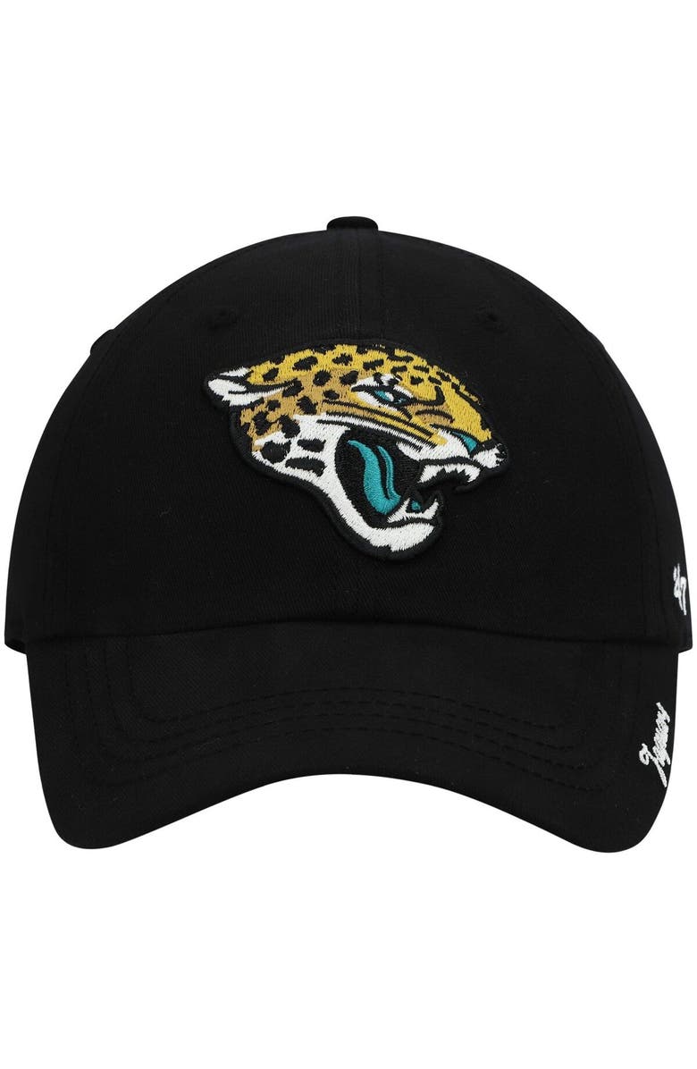 '47 Women's '47 Black Jacksonville Jaguars Miata Clean Up Primary Adjustable Hat, Alternate, color, Black