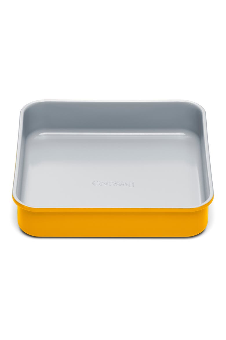 Nonstick Ceramic Square Baking Pan, Main, color, MARIGOLD
