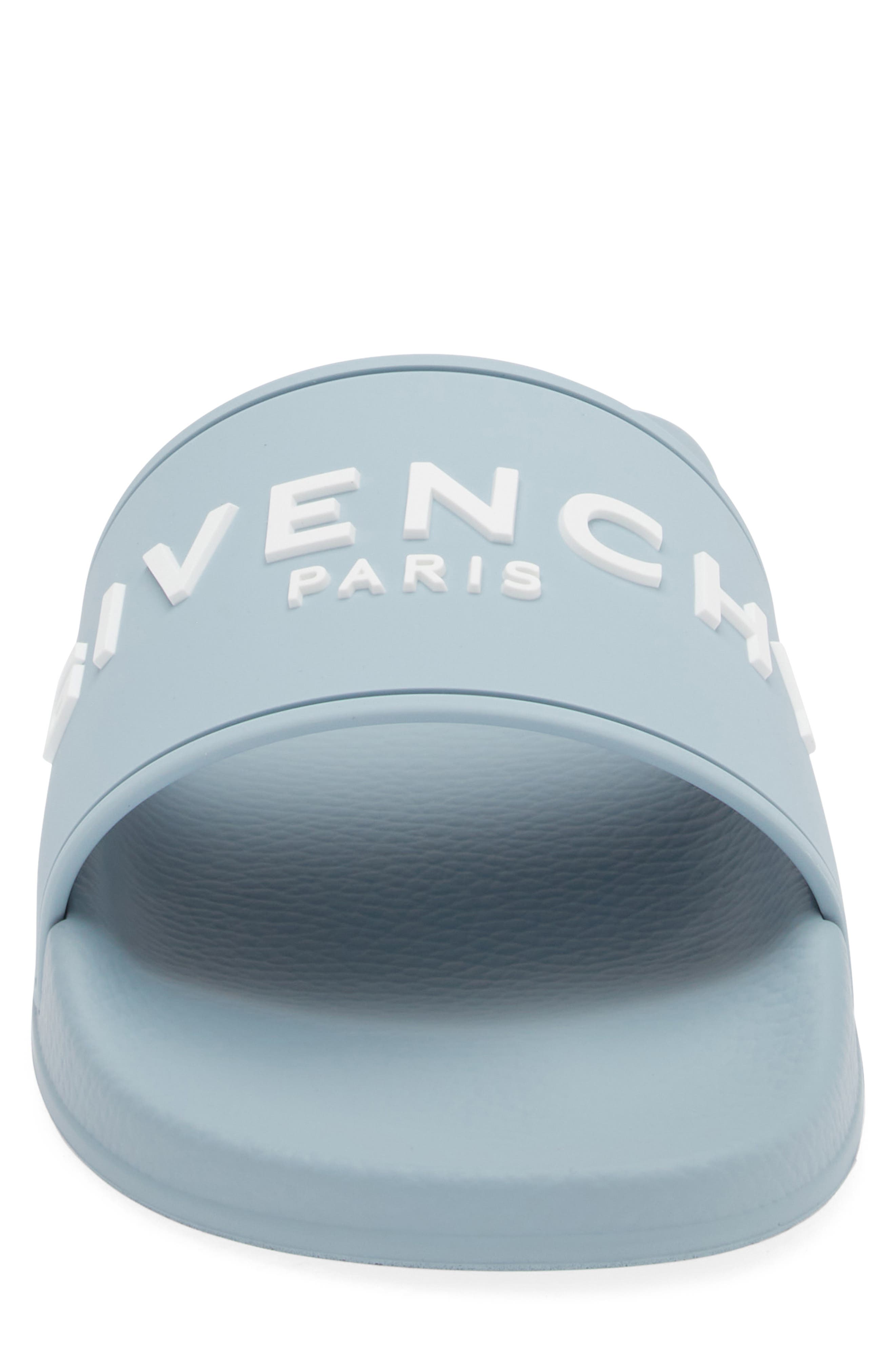 Logo Slide Sandal, Alternate, color, SKY BLUE