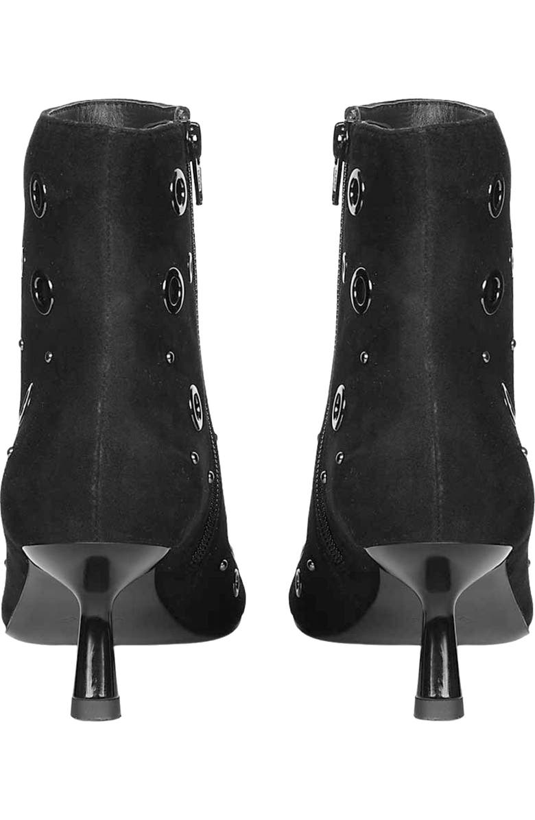 SAINT G Uru Pointed Toe Bootie, Alternate, color, Black Suede